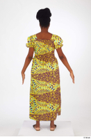  Dina Moses dressed standing whole body yellow long decora apparel african dress 0005.jpg